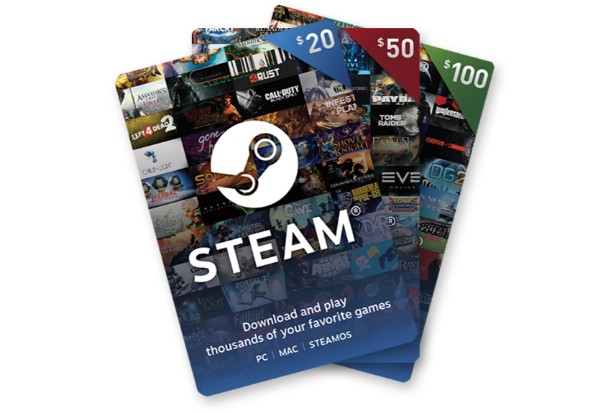 Steam Gift card